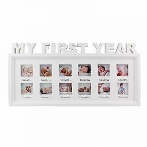 "השנה הראשונה שלי" מסגרת מזכרת לתינוק
