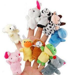 My Baby&Me צעצועי התפתחות בובות חיות בד עדין למשחקי אצבעות